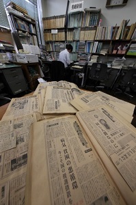 被爆７０年 年間企画
 原爆をどう伝えたか 長崎新聞の平和報道 第５部「礎」 5