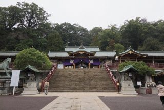 長崎・諏訪神社の拝殿