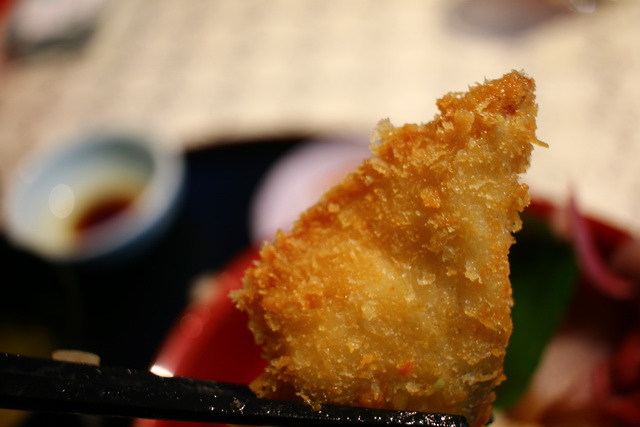 おくうら海鮮丼　魚フライ　