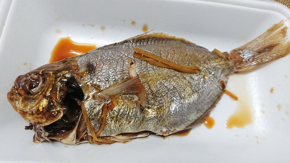 もち魚の煮付（税込み220円）