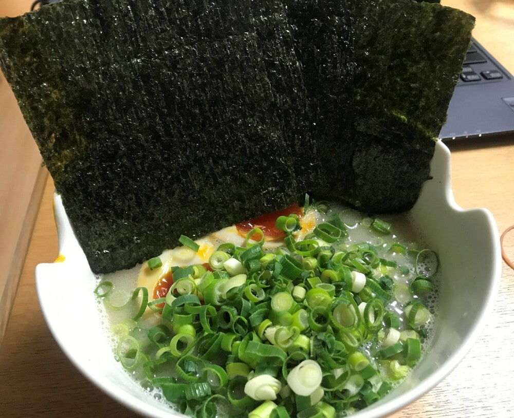 おもちかえりラーメン（490円）＋トッピング（300円）