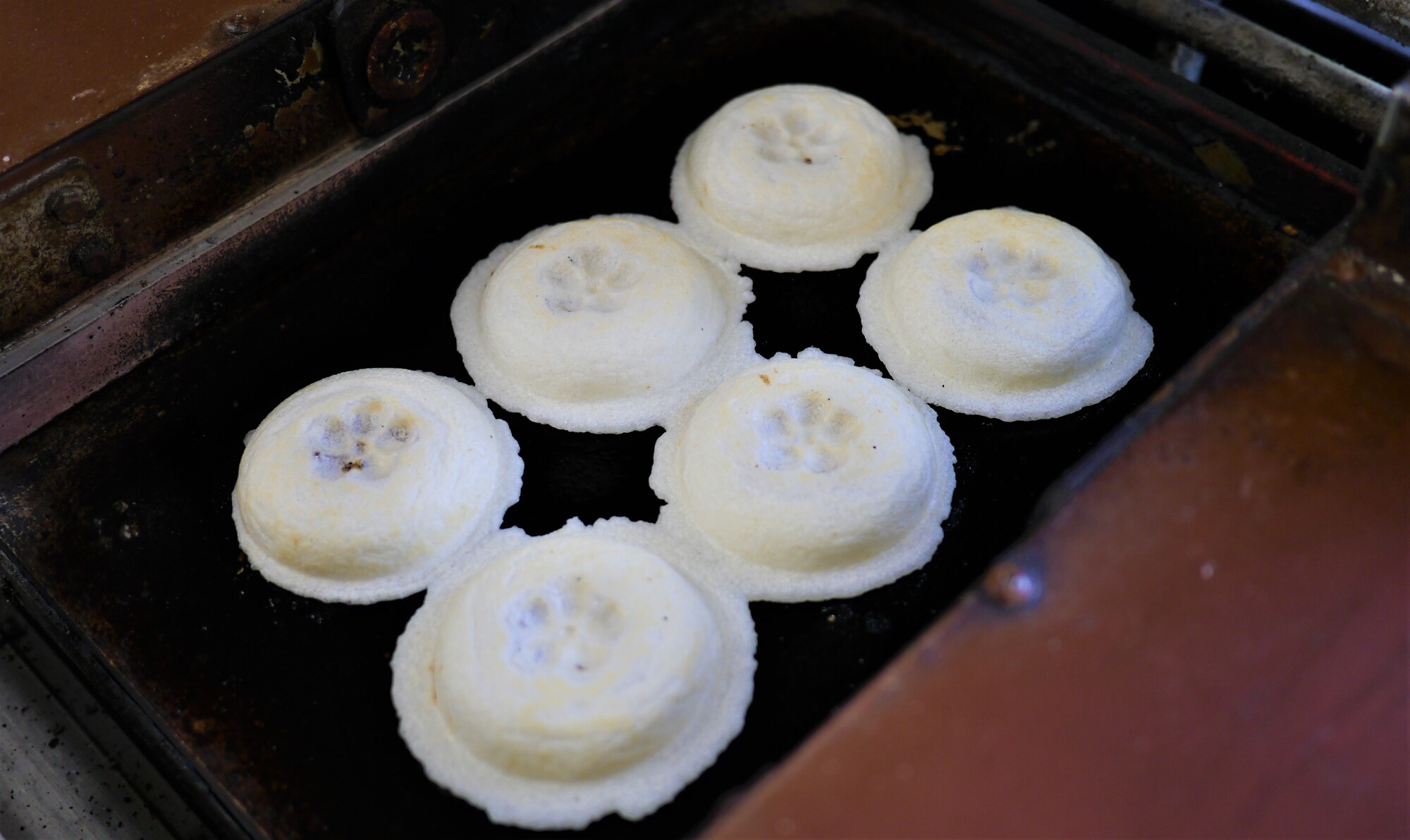 焼きたての梅が枝焼